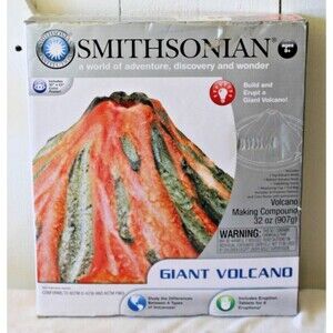 Smithsonian Giant Volcano Learning School Home Project New